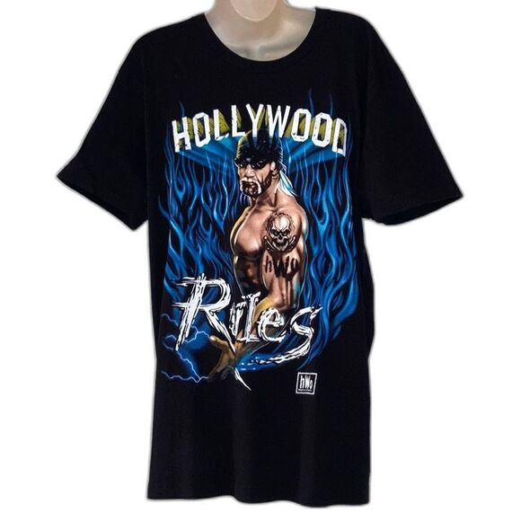 HULK HOGAN HWO Hogan World Order Wrestling Hall of Fame Graphic Tee Mens Medium - Picture 2 of 9